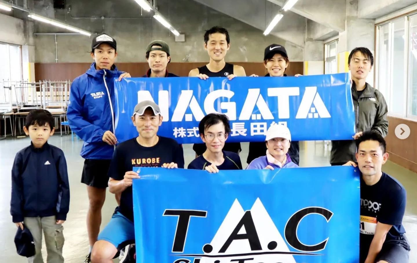 株式会社長田組 T.A.C SKI TEAM 記録会写真